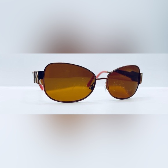 Daisy Fuentes Accessories - Daisy Fuentes DF Zanita Gold Oval Sunglasses Frames Only